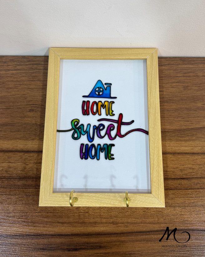 جاکلیدی ویترای home sweet home/دستساز و سفارشی گالری مونستا